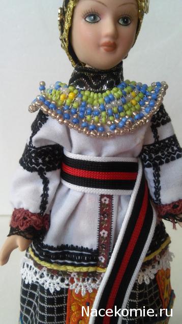 Куклы в народных костюмах №10 Кукла в праздничном костюме Воронежской губернии