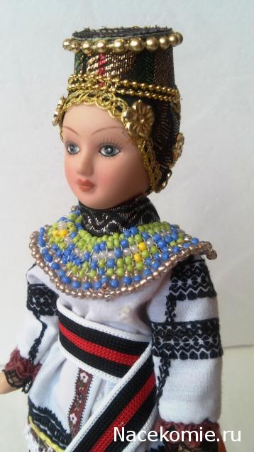 Куклы в народных костюмах №10 Кукла в праздничном костюме Воронежской губернии