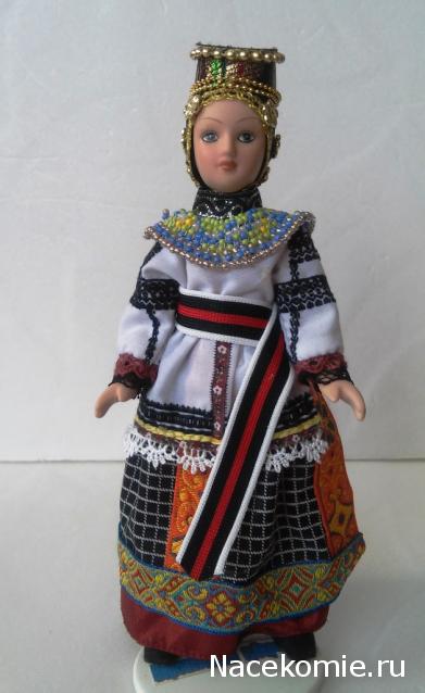 Куклы в народных костюмах №10 Кукла в праздничном костюме Воронежской губернии