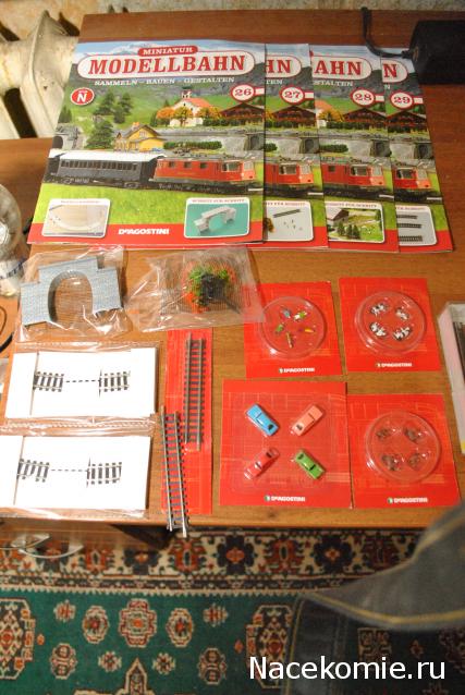 Железная дорога. Собери альпийскую легенду (масштаб 1:160) - ДеАгостини - тест