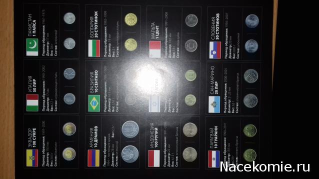 Монеты и купюры мира - График выхода и обсуждение