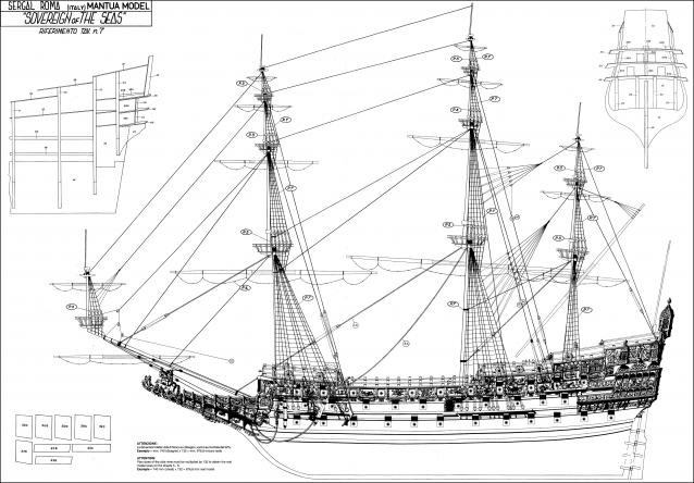 «Повелитель Морей» - Чертежи, рисунки, схемы