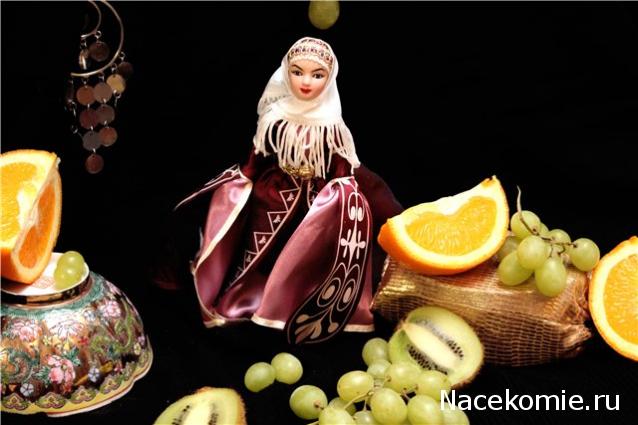 Куклы в народных костюмах №3 Кукла в карачаевском праздничном костюме