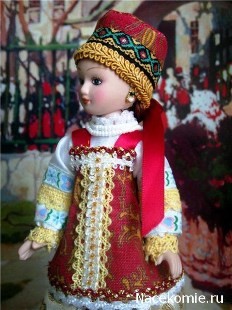 Куклы в народных костюмах №2 Кукла в летнем костюме Костромской губернии