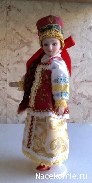 Куклы в народных костюмах №2 Кукла в летнем костюме Костромской губернии
