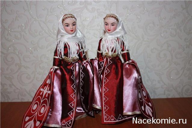 Куклы в народных костюмах №3 Кукла в карачаевском праздничном костюме