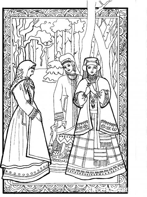 Куклы в народных костюмах – Обмен и взаимопомощь