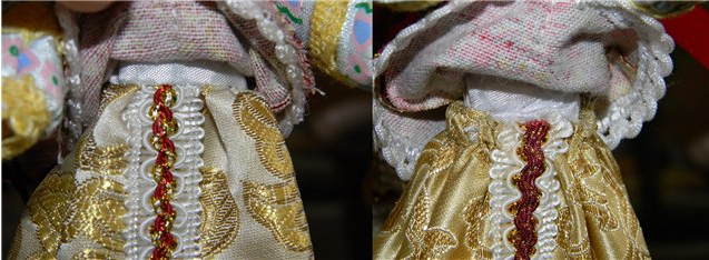 Куклы в народных костюмах №2 Кукла в летнем костюме Костромской губернии