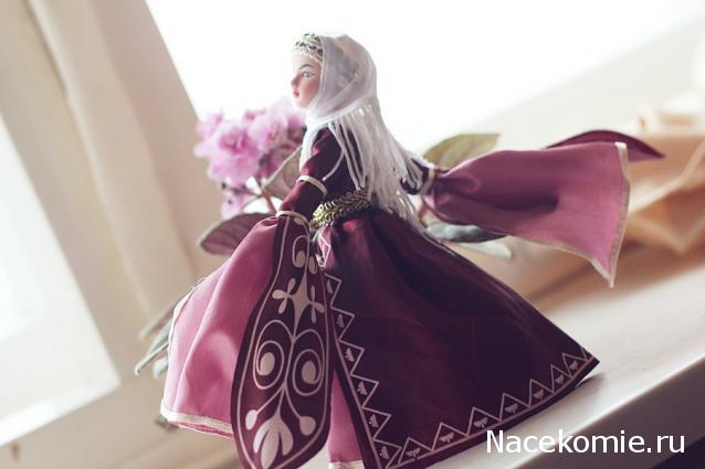 Куклы в народных костюмах №3 Кукла в карачаевском праздничном костюме