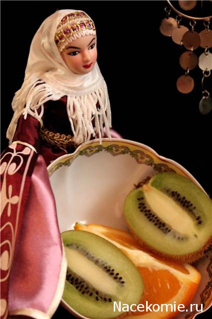 Куклы в народных костюмах №3 Кукла в карачаевском праздничном костюме