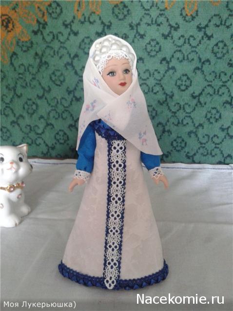 Куклы в народных костюмах №6 Кукла в свадебном костюме Псковской губернии