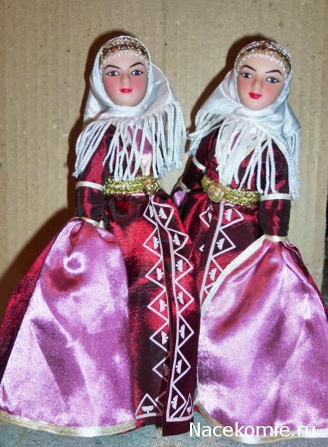 Куклы в народных костюмах №3 Кукла в карачаевском праздничном костюме