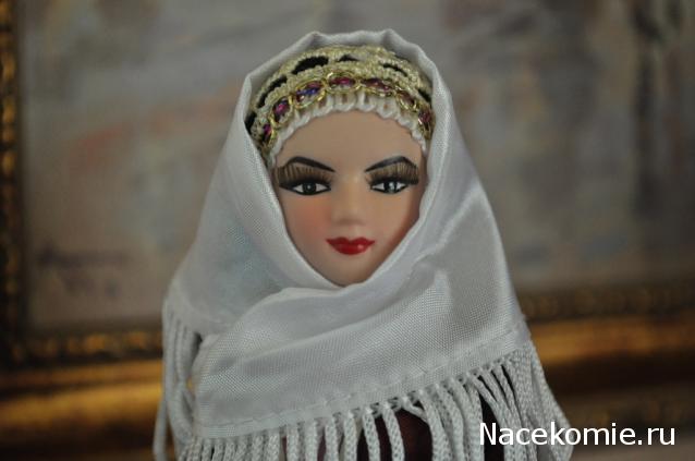 Куклы в народных костюмах №3 Кукла в карачаевском праздничном костюме