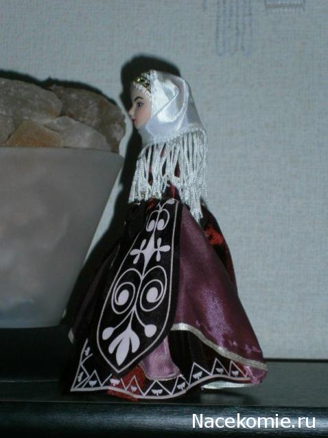 Куклы в народных костюмах №3 Кукла в карачаевском праздничном костюме