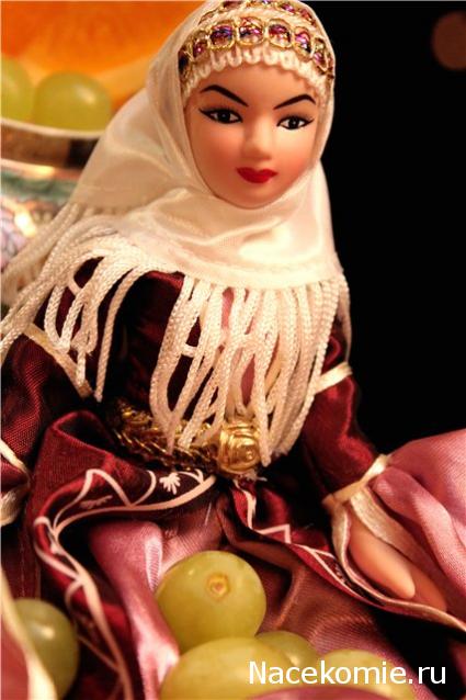 Куклы в народных костюмах №3 Кукла в карачаевском праздничном костюме