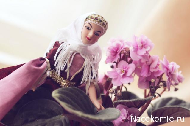 Куклы в народных костюмах №3 Кукла в карачаевском праздничном костюме