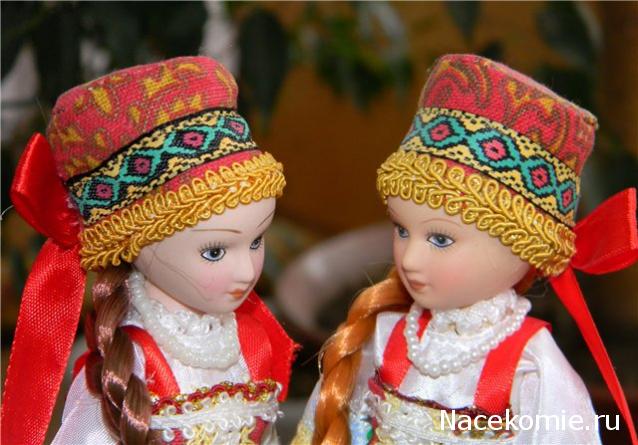 Куклы в народных костюмах №2 Кукла в летнем костюме Костромской губернии