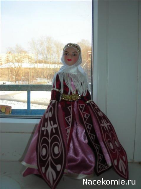 Куклы в народных костюмах №3 Кукла в карачаевском праздничном костюме