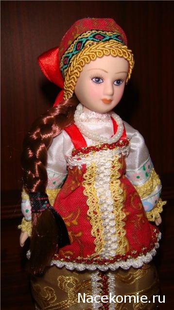Куклы в народных костюмах №2 Кукла в летнем костюме Костромской губернии