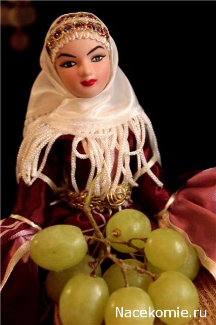 Куклы в народных костюмах №3 Кукла в карачаевском праздничном костюме