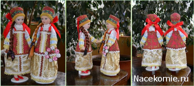 Куклы в народных костюмах №2 Кукла в летнем костюме Костромской губернии