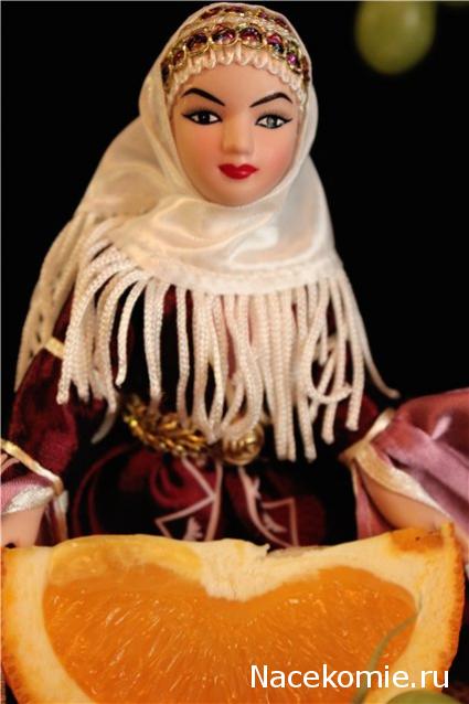 Куклы в народных костюмах №3 Кукла в карачаевском праздничном костюме