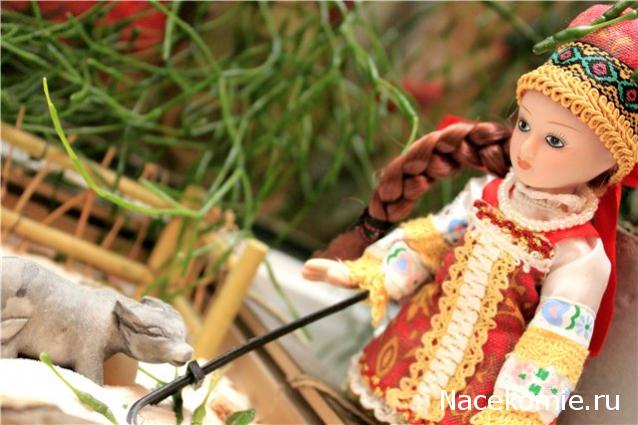 Куклы в народных костюмах №2 Кукла в летнем костюме Костромской губернии