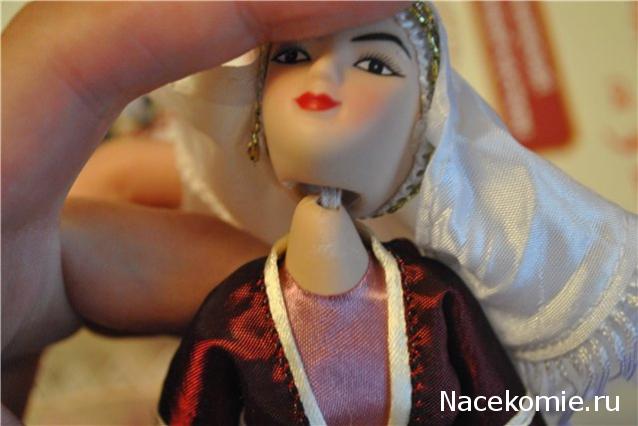 Куклы в народных костюмах №3 Кукла в карачаевском праздничном костюме
