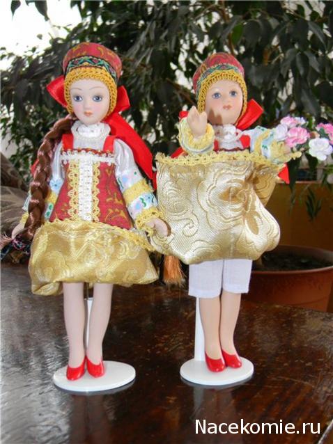 Куклы в народных костюмах №2 Кукла в летнем костюме Костромской губернии