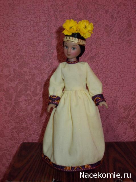Куклы в народных костюмах №80 Кукла в праздничном костюме некрасовской казачки