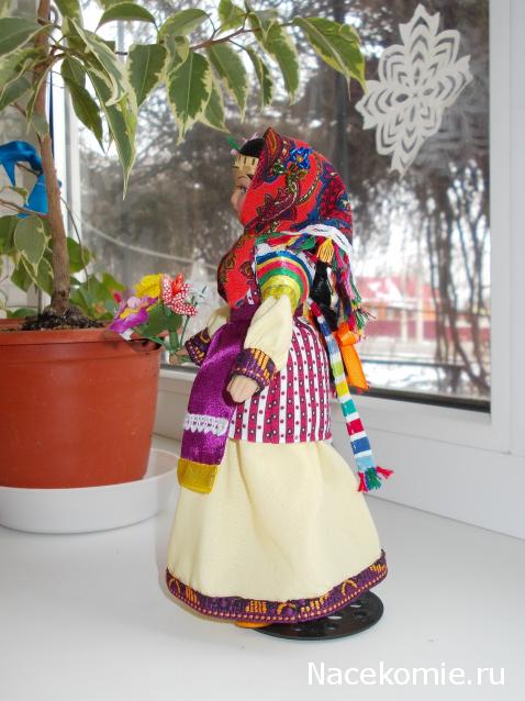 Куклы в народных костюмах №80 Кукла в праздничном костюме некрасовской казачки