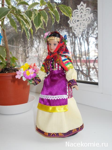 Куклы в народных костюмах №80 Кукла в праздничном костюме некрасовской казачки
