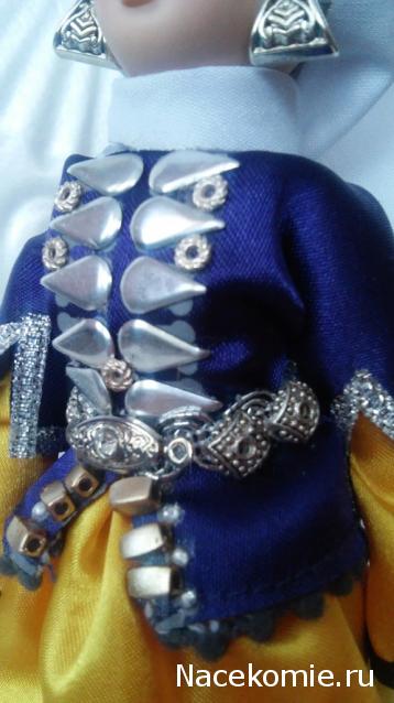 Куклы в народных костюмах №98 Кукла в женском ногайском костюме