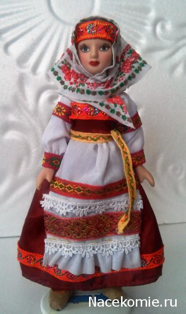 Куклы в народных костюмах №14 Кукла в летнем костюме Вологодской губернии