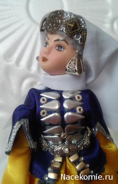 Куклы в народных костюмах №98 Кукла в женском ногайском костюме