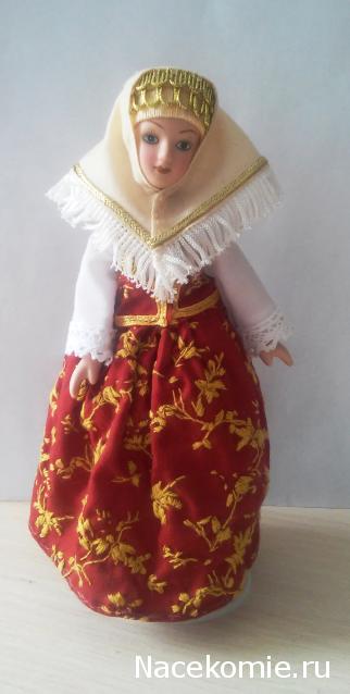 Куклы в народных костюмах №69 Кукла в летнем костюме Вятской губернии