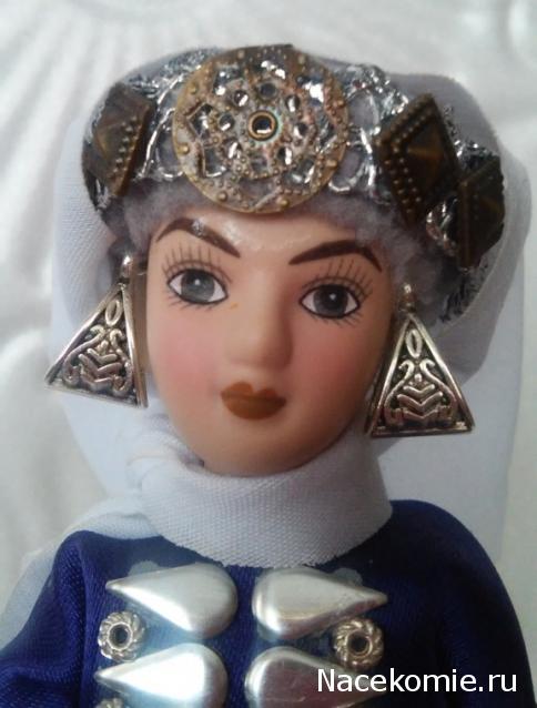 Куклы в народных костюмах №98 Кукла в женском ногайском костюме
