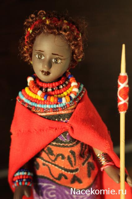 Куклы в Костюмах Народов Мира №56 - Кения