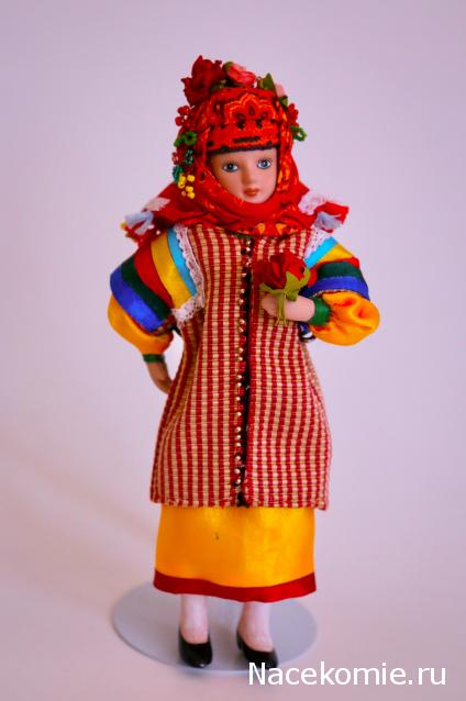 Куклы в народных костюмах №80 Кукла в праздничном костюме некрасовской казачки
