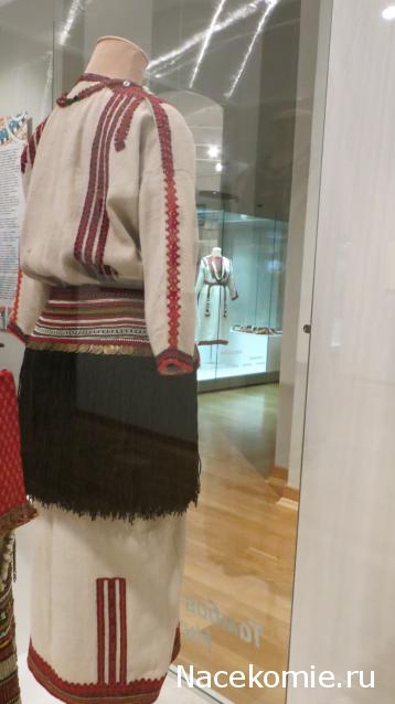 Куклы в народных костюмах №59 Кукла в мордовском летнем костюме