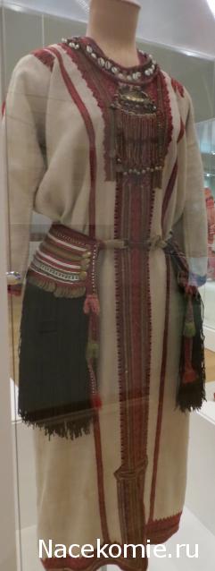 Куклы в народных костюмах №59 Кукла в мордовском летнем костюме