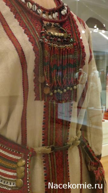 Куклы в народных костюмах №59 Кукла в мордовском летнем костюме