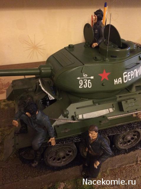 Танк Т-34 - Фотоотчёты по сборке модели