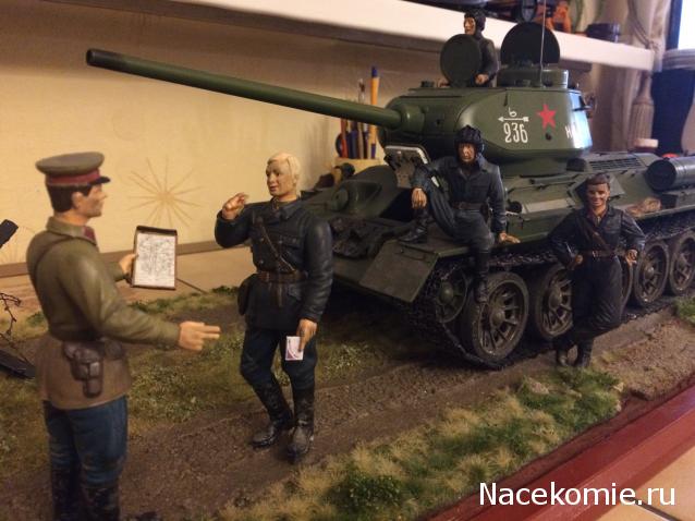 Танк Т-34 - Фотоотчёты по сборке модели