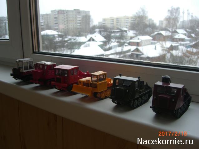 Фото наших коллекций тракторов