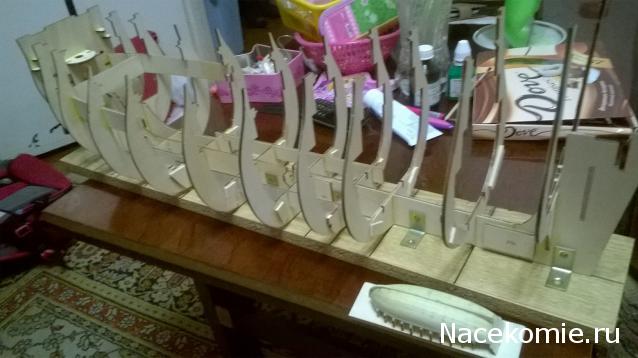 «Повелитель Морей» - Сборка корпуса