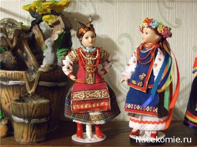 Куклы в народных костюмах №4 Кукла в летнем костюме Киевской губернии