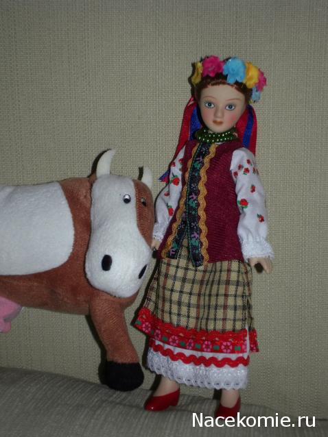 Куклы в народных костюмах №4 Кукла в летнем костюме Киевской губернии