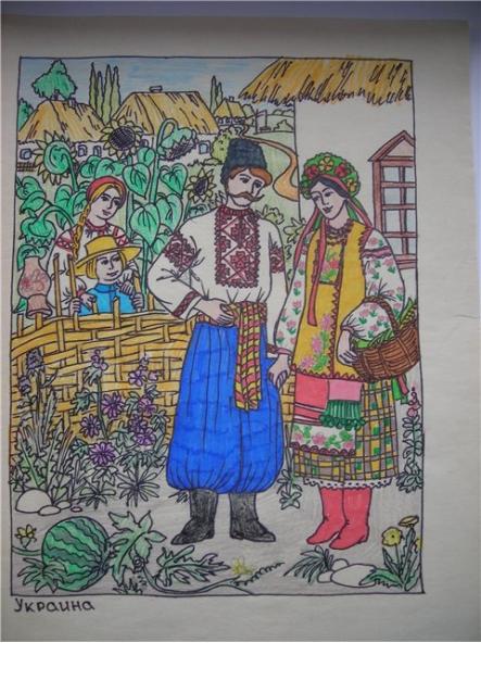 Куклы в народных костюмах №4 Кукла в летнем костюме Киевской губернии