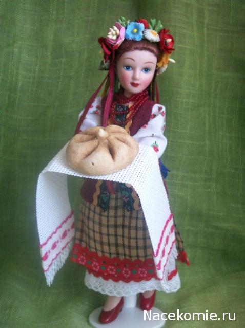 Куклы в народных костюмах №4 Кукла в летнем костюме Киевской губернии